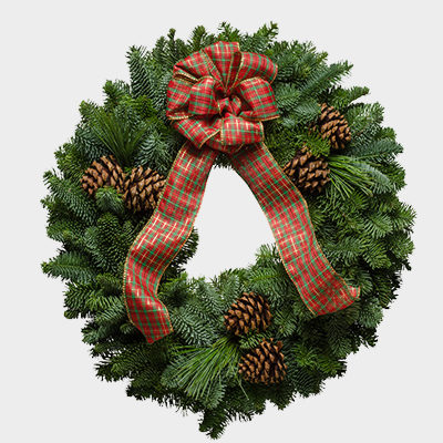 Christmas Wreaths &amp; Garlands - The Chritmas Tree Shop